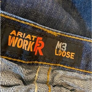 ARIAT Men’s Work M3 FR Loose Fit 42 X 32 Jeans Flame Resistant Big & Tall